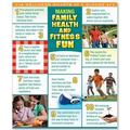 Making Family Health and Fitness Fun Laminated Poster